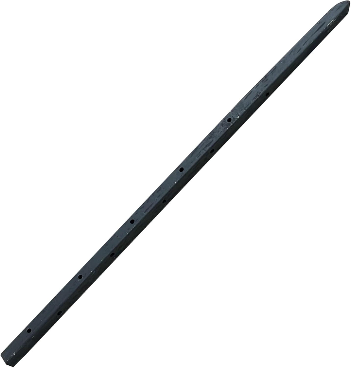 Sandbaggy Square Steel Concrete Form Stakes with Nail Holes - 5/8" Wide - Rust Resistant Coating - Removable, Reusable - Construction Grade Stakes (24 inch, 300)