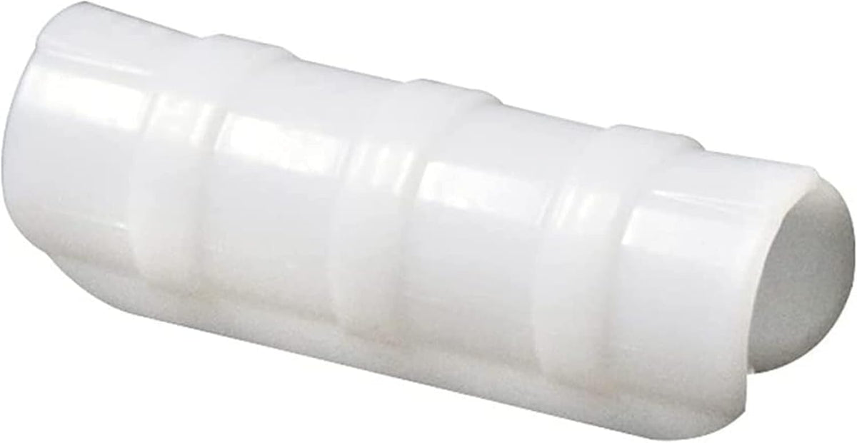 Farm Plastic Supply - Greenhouse Clamp 20 Pack - (4" Long x 1" Wide) - White ABS Clamps for Greenhouse, ABS Clips, Greenhouse Clamps for Farming, Gardening, Agriculture