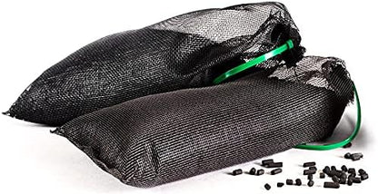 OdorHog Metal Cap Slip On Vent Stack Pipe Filter 1.5" Black ABS, Removes Outdoor and Sewer Odor Problems (1.5-inch)