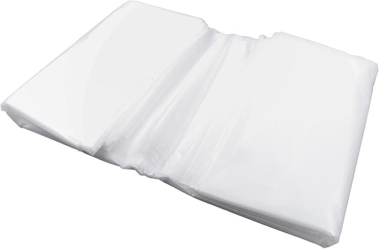25 x 50FT Greenhouse Plastic Sheeting, 6 Mil Heavy Duty Clear Polyethylene Film, Covering for Gardening, Farming