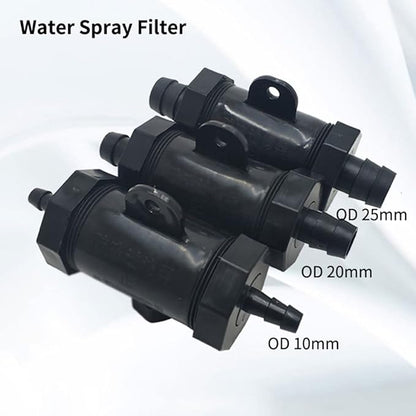 Agricultural pump filter,precision,10/20/25mm Pagoda Hose Filter, Sprayer Car Washing Strainer, Garden Irrigation Fittings, Aquarium Fish Tank Soft Water Pipe Filters, 1pcs(Od 20mm)