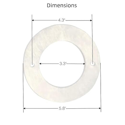 Chimney Insulation Wool Replacement Parts, Heat Resistant Gasket for Traeger and Pit Boss and Camp Chef Pellet Grill