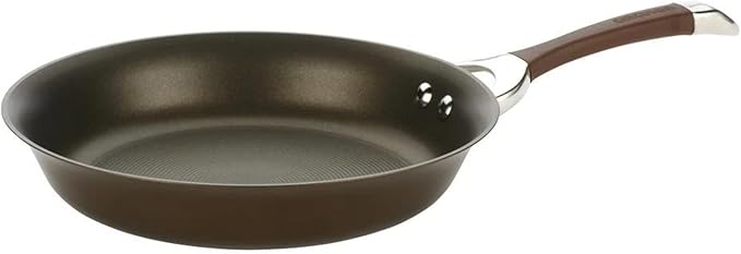 Circulon Symmetry Hard-Anodized Nonstick Frying Pan, 11-Inch, Chocolate
