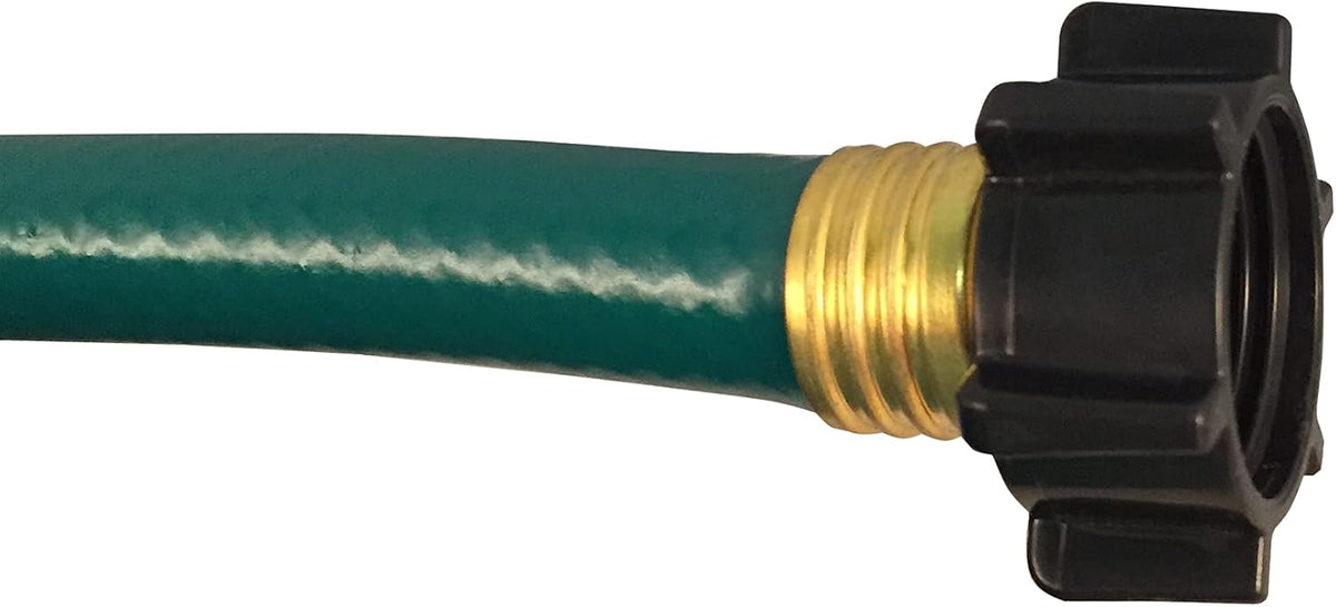 Flexon 1/2" x 25ft Light Duty Garden Hose – Lightweight, Flexible, Kink-Resistant, Durable Vinyl, Leak-Proof Couplings, Weather-Resistant Water Hose for Lawn, Garden, and Outdoor Use
