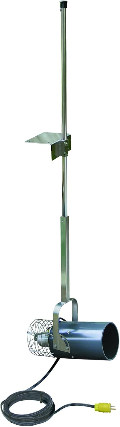 Scott Aerator 3/4 Horse Power 230V Muck Blaster - 50ft Cord | 3/4 Horse Power Aquasweep w/Dock Mount | Water Circulator | Water Agitator | Water Mover | Muck Blower