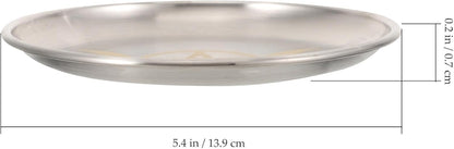 COHEALI Altar Plate Candle Holder Ritual Burning Incense Burner Offering Bowl Decorative Tealight Tray Witchcraft Wiccan Tarot Supplies