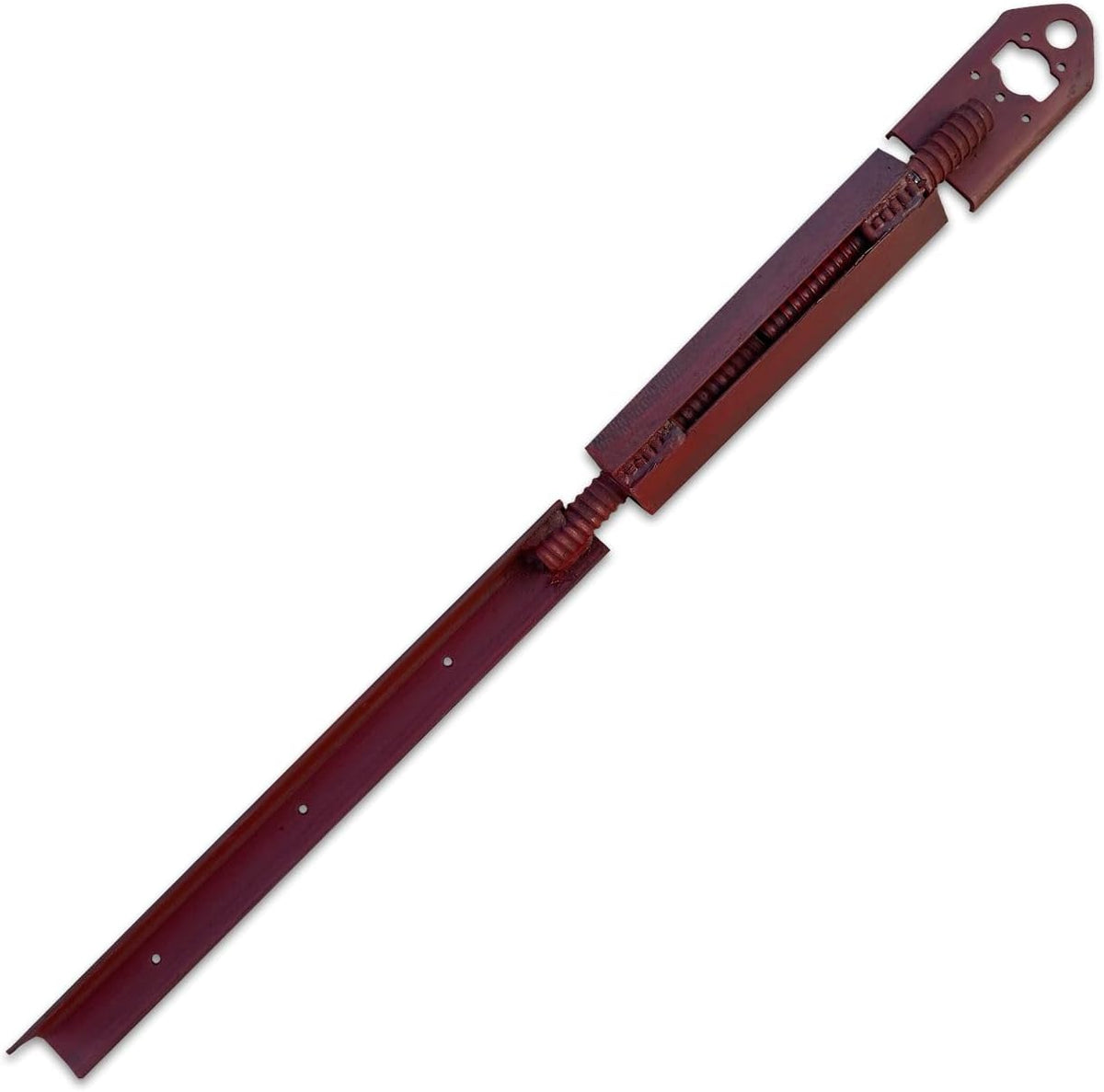 Sandbaggy Concrete Turnbuckle Form Aligner with 5" x 3" Flat Plate (35" - 37.5" Length) - Rust Resistant Steel - Adjustable Wall Brace - Aligns & Plumbs Form Walls, Columns, or Beams (35 inches, 4)