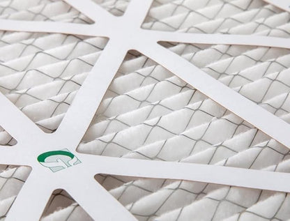 Glasfloss 12x24x4 MERV 10 (FPR 5-6) 4" Inch Pleated Air Filters Box of 3. Actual Size: 11-3/8 x 23-3/8 x 3-3/4