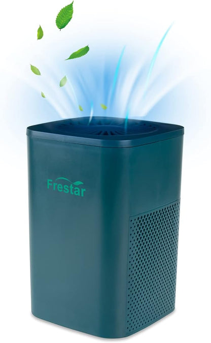 Desktop Air Purifier with HEPA Filter for Office Bedroom Bathroom, Small USB Air Purifiers, Super Quiet Powered by USB No Adapter(Green)