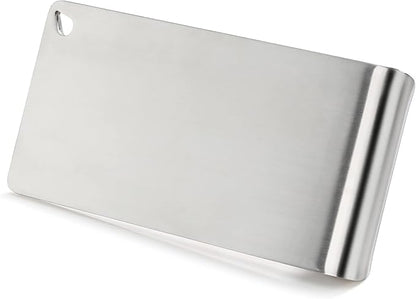 New Star Foodservice 1029079 Extra Heavy Duty Stainless Steel 18/8 Steak Weight/Grill Press, 8.5 x 4.25