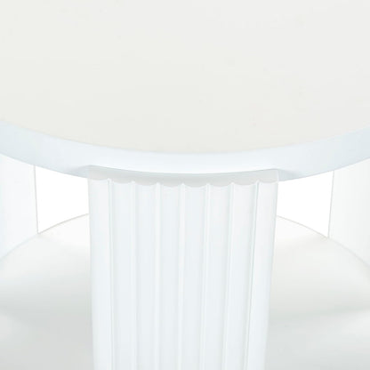 SAFAVIEH Couture Collection Liabella White Round Accent Table
