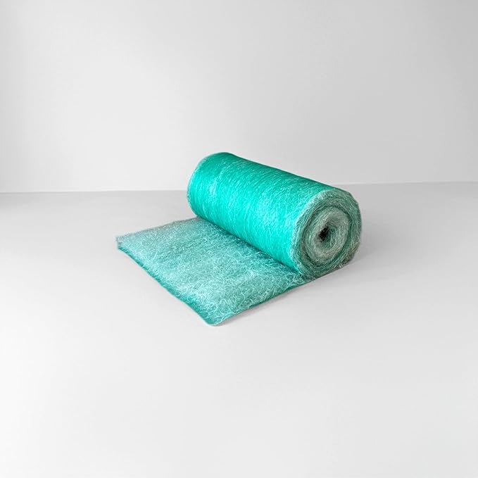 Fiberglass Paint Booth Filter Roll for Spray Booth 15-Gram Green 300ft (36" x 300ft)
