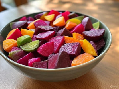 Rainbow Blend Beets for Planting – Plant & Grow Heirloom Rainbow Beets in Home Outdoor Vegetable Garden, Beta vulgaris – 5 Packets