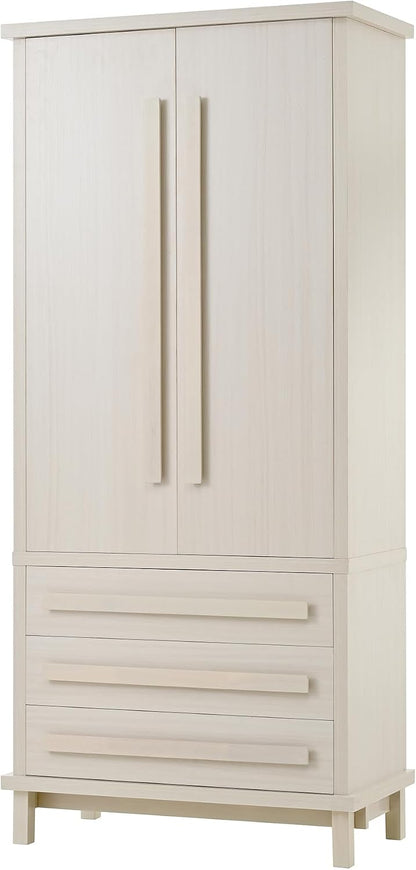 Christopher Knight Home Chenny 70''H Wooden Kitchen Pantry Cabinet, Storage Cabinet with Adjustable Shelves, 6 Door Internal Storage Compartments & 3 Drawers, Freestanding Cupboard Cabinet, White