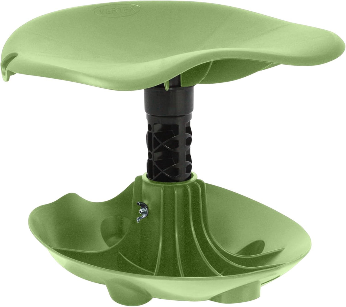 TheXceptional ROCKr | Ergonomic Rocking Garden Stool with Tilting Base for Gardeners | Durable Chair for Gardening with Contoured Seat | Made in USA by Vertex Products | Model EX120