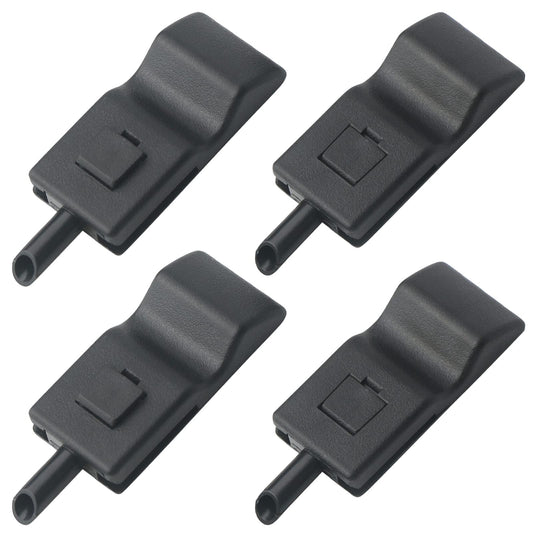APPERFiT Door Lock Knob (4pcs) Compatible with 2007-2014 Chevy Avalanche Silverado Suburban Tahoe, GMC Sierra Yukon, Cadillac Es