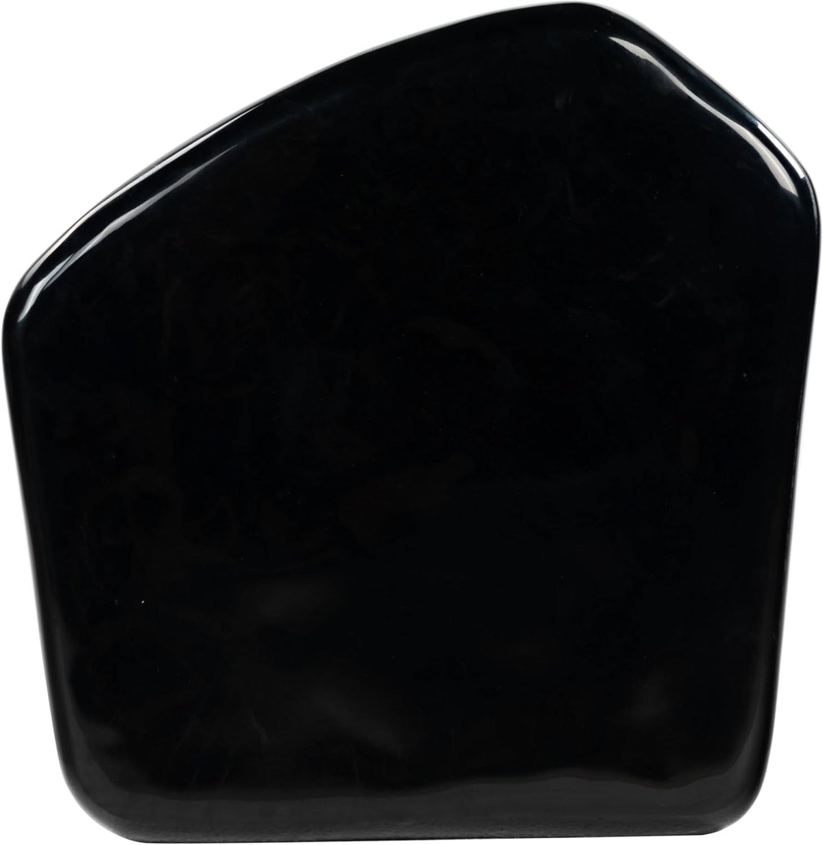 SAFAVIEH Couture Collection - Rhianna Black Concrete Accent Table, Sculptural Side Table, Modern Design (SFV2608B)