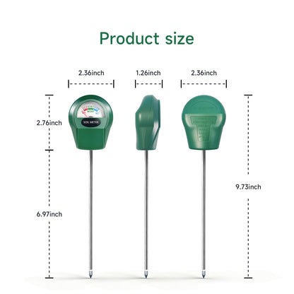 Zoiydals Soil Moisture Meter for Plants, Hygrometer Sensor Water Monitor, Plant Moisture Tester for Indoor Outdoor Garden, Potted Plants, Farm, Lawn, No Battery (Style 1)