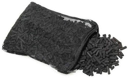Wave Point Premium Virgin Activated Carbon Charcoal Pellets with 1 Filter Media Bag (Free) for Aquarium Fish Tanks Koi Pond Canister Filter Reef Filters (10 oz)