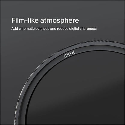 Urth 58mm Ethereal White Mist ¼ Diffusion Lens Filter (Plus+) - Cinematic Effect, 20-Layer Nano-Coated Light Dispersing Particles