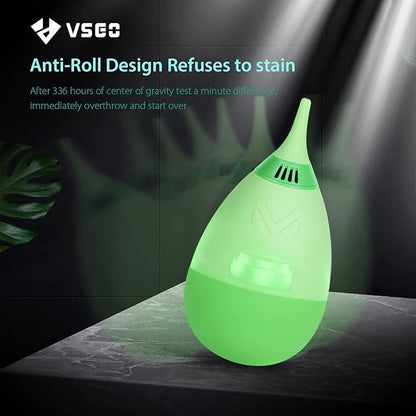 VSGO Camera Air Blower with Filter Compressed Air for for Nikon, Sony, Canon Lens and Sensor Cleaning, Tumbler Design Green (V-B014E)