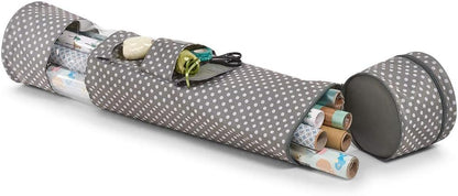 Zeller Gift Wrap Paper Organizer, Grey