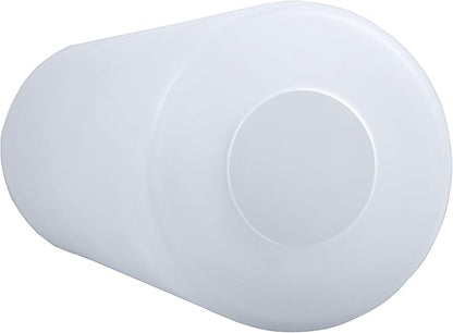 GoLucky Frosted Cylinder Frosted Glass Shade Accessory Glass Lamp Fixture Shade Replacement Glass Pieces with 1-5/8 Inch Fitter 4"(D)6"(H) Multiple Specifications