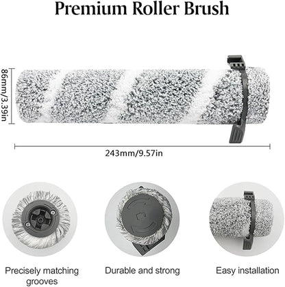 Replacement Parts ，Compatible For Bissell， 3930F 3933 V2 3999Z Floor Scrubber Roller Brush Filter Washing Vacuum Cleaner Parts(G)