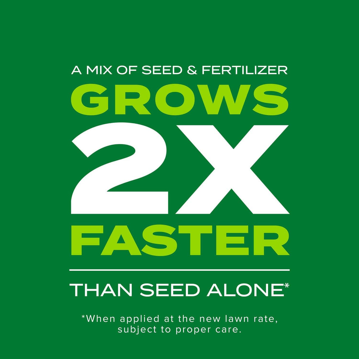 Scotts Turf Builder Rapid Grass Tall Fescue Mix, Combination Grass Seed and Fertilizer, Grows Green Grass in Just Weeks, 16 lbs.