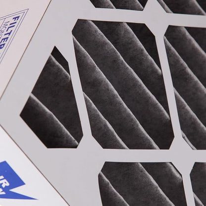 Nordic Pure 20x25x4 (Actual Size: 19 1/2 x 24 1/2 x 3 5/8) Pleated Air Filter MERV 12 Plus Carbon 1 Pack