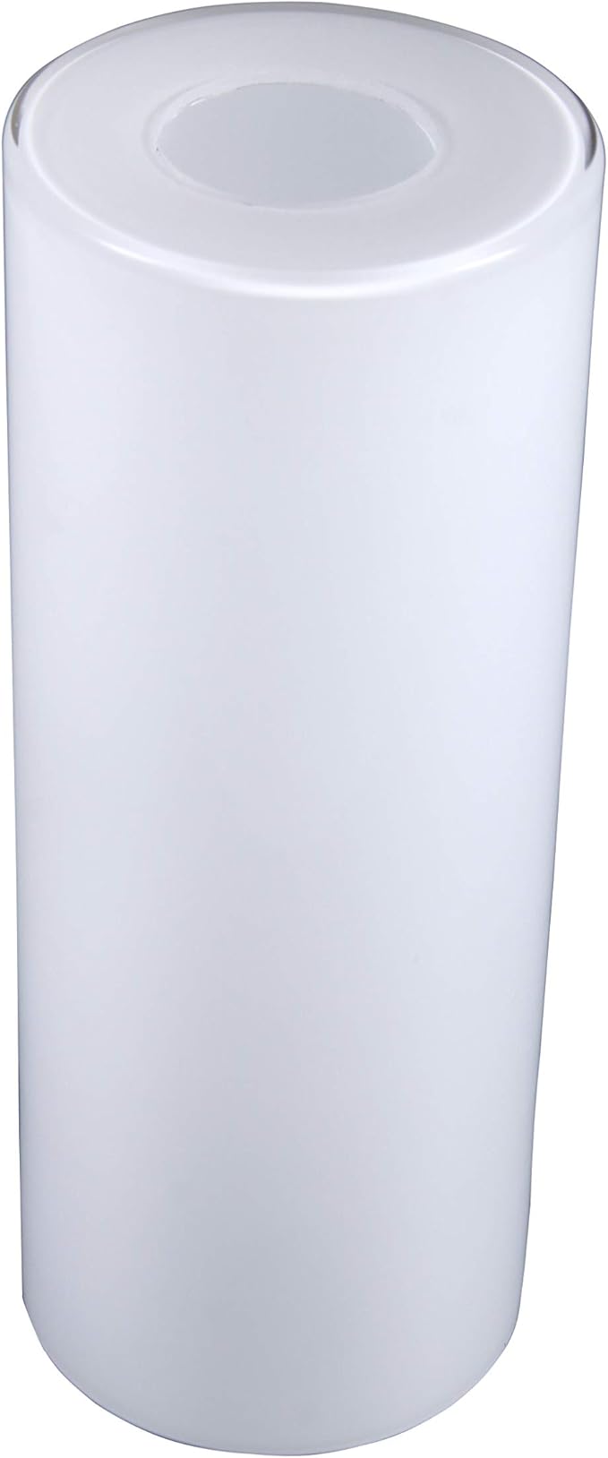 GoLucky Glass Cylinder Shade Accessory Lamp Fixture Replacement Piece With 1-5/8 Inch Fitter - Multiple Specifications 3.5"(D)14"(H)