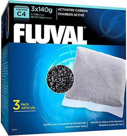Fluval C4 Carbon - 3-Pack