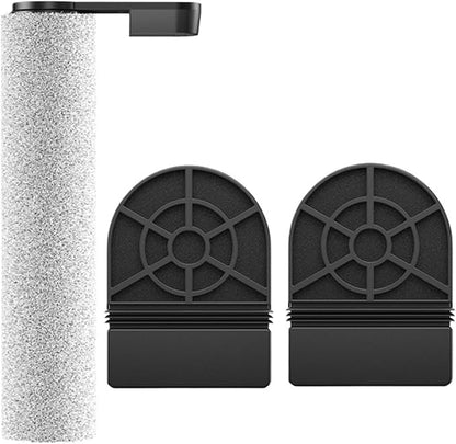 Roller Brush/Filter Replacement ，Compatible For Mijia， 2/3MAX /3PRO ，Compatible For Shunzao， M20 Floor Scrubber Vacuum Cleaner Parts(B)