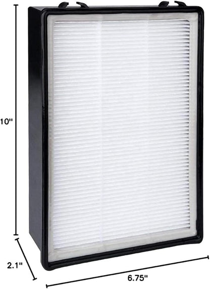 Nispira True HEPA Air Filter Replacement Compatible with Holmes Air Purifier HAPF600 HAPF600D HAPF600D-U2 Filter B, 6 Packs