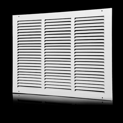 18x12 Return Air Grille(Duct Opening Size),Air Return Vent Cover,Flat Vent Cover,Rejillas De Aire Acondicionado Para Casa,Return Air Grilles,Outer Dimensions:19.75"Wx13.75"H(18"W x 12"H, Duct Opening)