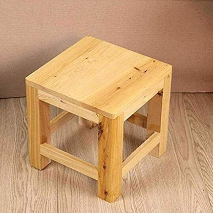 Footstool, Wooden Stool - Footstool Bathroom Non-Slip Light Footstool Coffee Table Stool