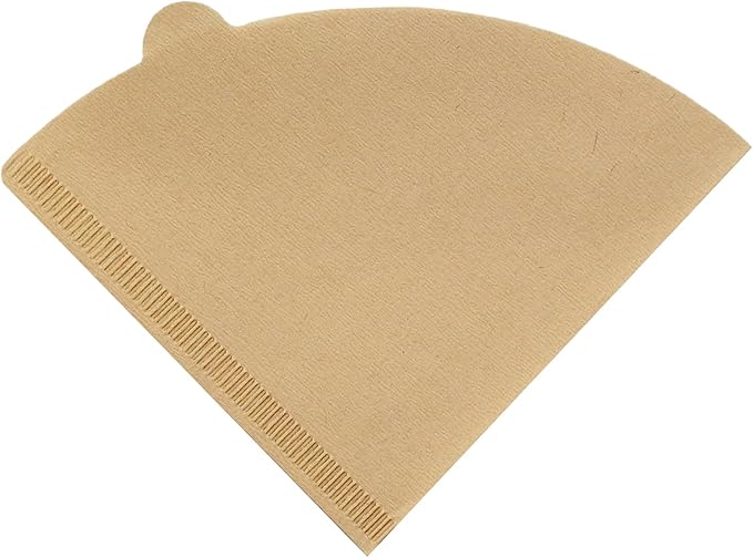 V60 Coffee Filters, 300 Count Size 02 Pour Over Coffee Filter, 1-4 Cups Disposable Cone Paper Coffee Filters 2， Compatible with Conical Shaped Dripper and Drip Coffee Maker (Natural)