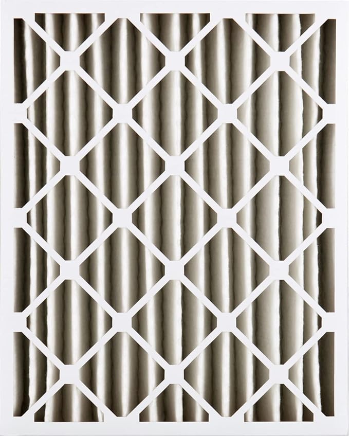 Nordic Pure 20x25x4 (Actual Size: 19 1/2 x 24 1/2 x 3 5/8) Pleated Air Filters MERV 13 Plus Carbon 1 Pack