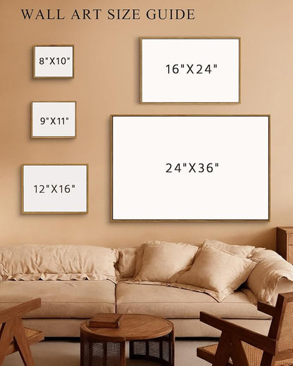 InSimSea Framed Wall Art for Living Room Three Rabbits with Vintage Wall Art Decor Animal Landscape Oil Painting Colorful Multicolor for Living Room Bedroom Office Wall Decor 24x36in