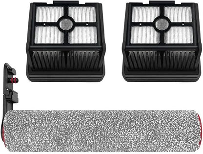 Main Roller Brushes Filter，Compatible For Dreame， H40 Ultra/H40 Pro Wet Dry Vacuum Cleaner Floor Scrubber Parts(B)