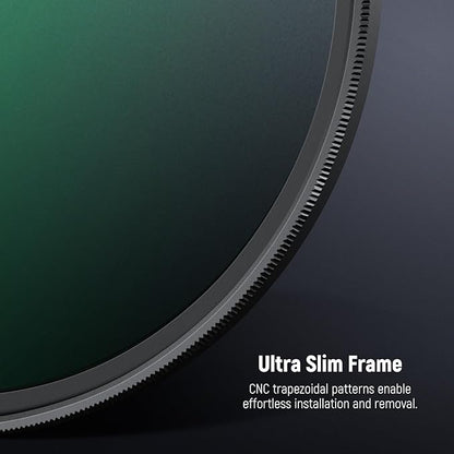 NEEWER 58mm Black Diffusion 1/4 Filter Dreamy Soft Cinematic Effect Filter Ultra Slim Water Repellent Scratch Resistant Optical Glass Multiple Nano Coatings for Video/Vlog/Portrait Photography