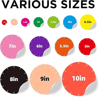 Custom Personalized Labels - Custom Stickers with Any Design, Logo, Text; Business Logo, Thank You Labels; 100 Scalloped 4.5"x4.5" Labels