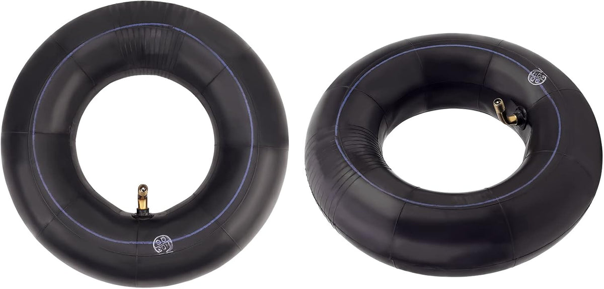 AHL Tire Inner Tubes for 4.10 3.50-4 4.10/3.50-4 Wheelbarrows Tractors Mowers Hand Trucks Dollies Dolly Trailers Garden Trolley Snowblower Utility Golf Go Carts Wagons 410/350-4 (2 Packs）