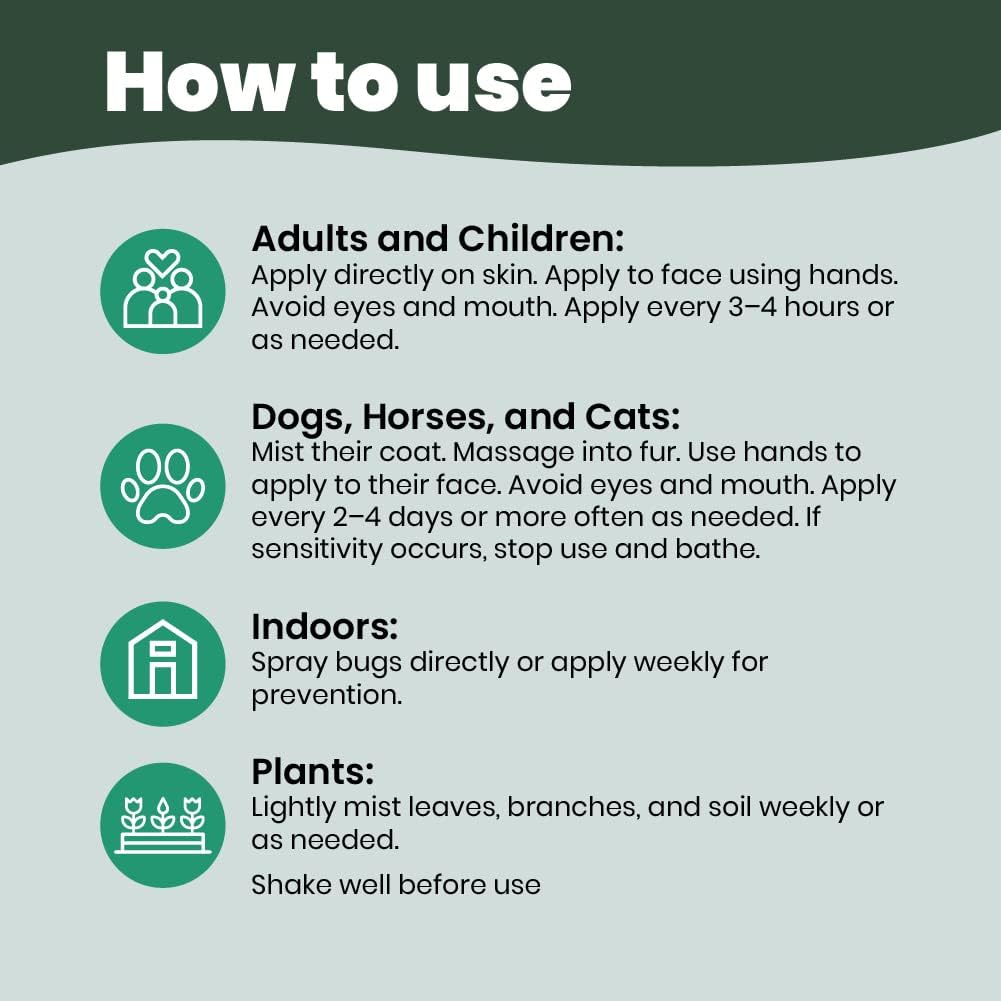 Cedarcide All-Purpose Bug Spray | Kill and Control Mosquitos, Fleas, Ticks, Ants | Made with Natural Essential Oils | Use on People, Pets & Kids | Cedarwood Gallon (128 Oz.)