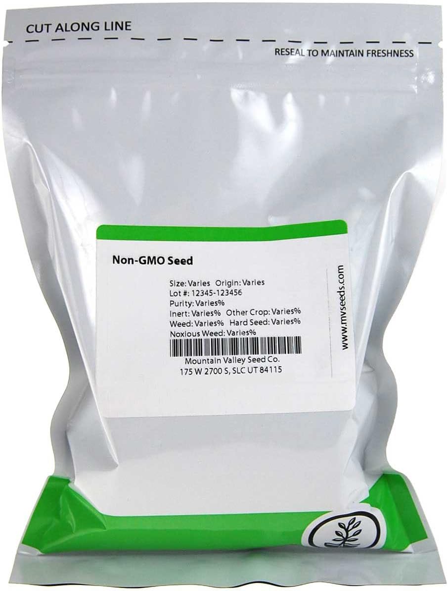 Hummingbird & Butterfly Wildflower Seed Mix - 4 Oz - Wild Flower Seed Mixture: Alyssum, Lemon Mint, Foxglove, More