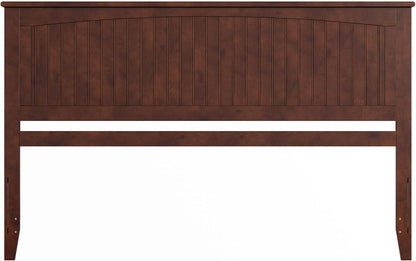 AFI, Nantucket King Solid Wood Panel Headboard, Walnut