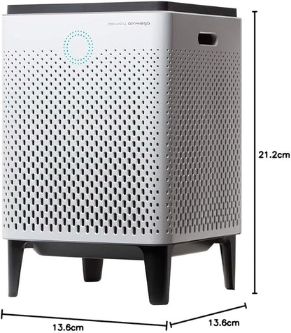 Coway Airmega 300 Smart Air Purifier with 1,256 sq. ft. Coverage, White, Model:AP-1515H