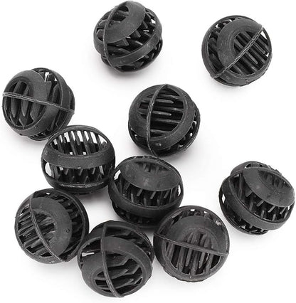 Plastic Biochemical Filter Balls, 30PCS, Durable & Recyclable, for Freshwater and Seawater Aquarium Fish Tanks Biofiltration