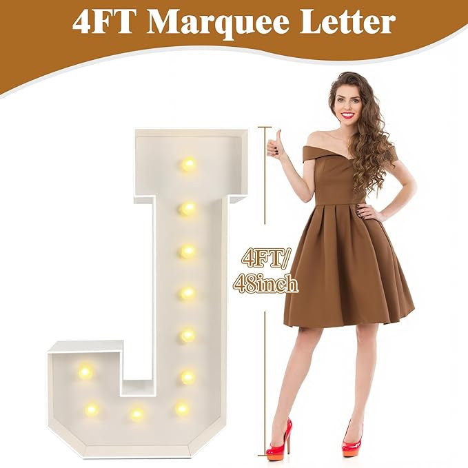 Marquee Light Up Numbers: 4FT Large Decorative Letters Signs for Party Decorations Baby Shower Birthday Wedding Engagement Anniversary, 4 Feet Tall Pre-Cut DIY Foamboard Number 0 - Easy to Assemble