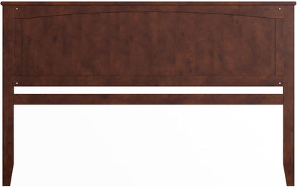 AFI, Nantucket King Solid Wood Panel Headboard, Walnut